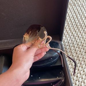 Roberto Cavalli snake sunglasses